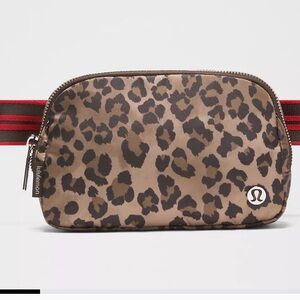 Lululemon NEW IN PKG Leopard Print Belt/Crossbody Bag